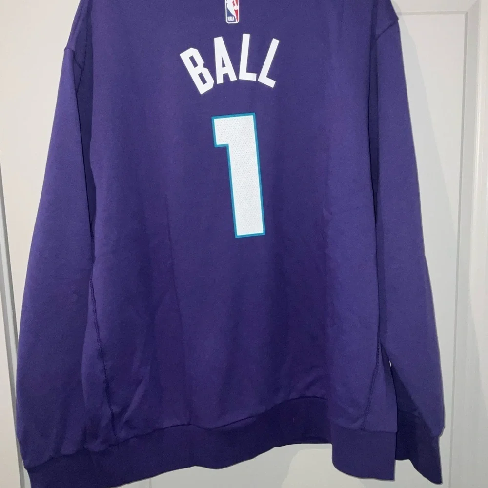 Jordan purple crewneck